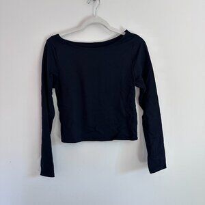 Abercrombie Long Sleeve Boat Neck Top